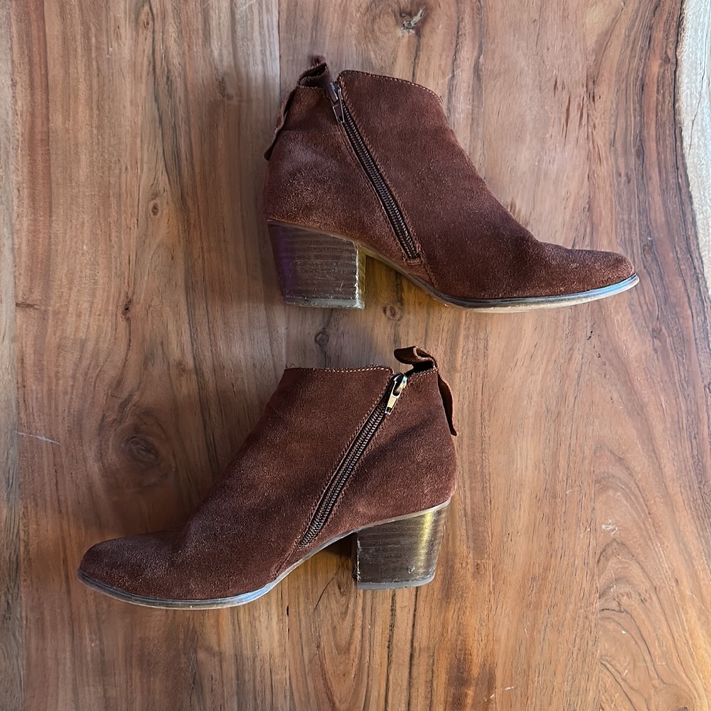 Rust Ankle Boots